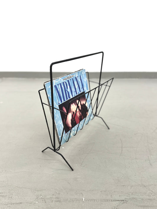 Vintage Zeitschriftenständer aus Metall - 60er Jahre