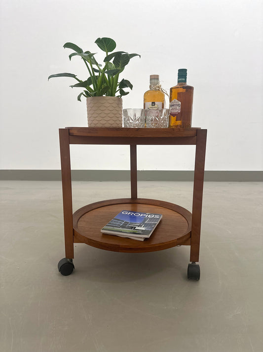 Teakholz Servierwagen von Sika Møbler - Dänemark, 70er Jahre