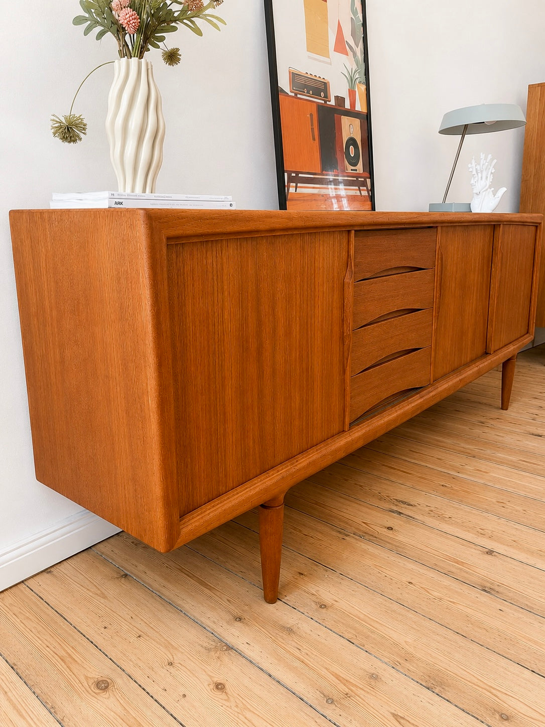Dänisches Mid-Century Sideboard von Axel Christensen für Aco Møbler