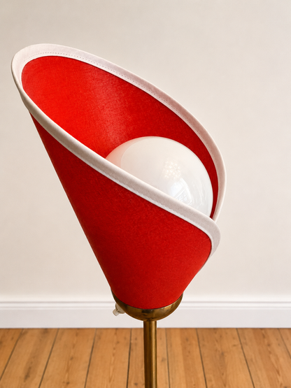 Tütenlampe im Mid Century Design - 60er Jahre