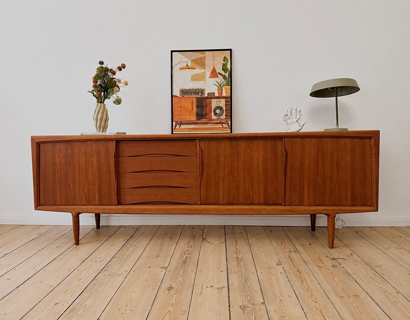 Dänisches Mid-Century Sideboard von Axel Christensen für Aco Møbler