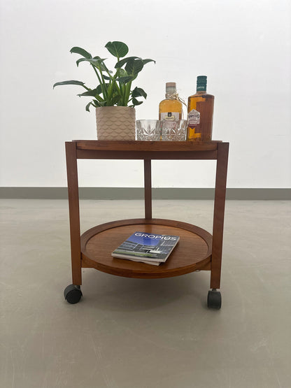 Teakholz Servierwagen von Sika Møbler - Dänemark, 70er Jahre