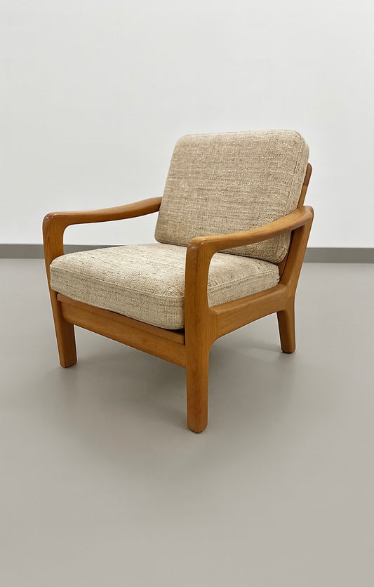 Teakholz Loungesessel von Juul Kristensen - Dänemark, 70er Jahre