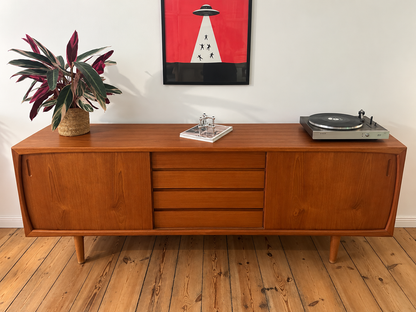 Teakholz Sideboard im Mid Century Design - Dänemark, 60er Jahre
