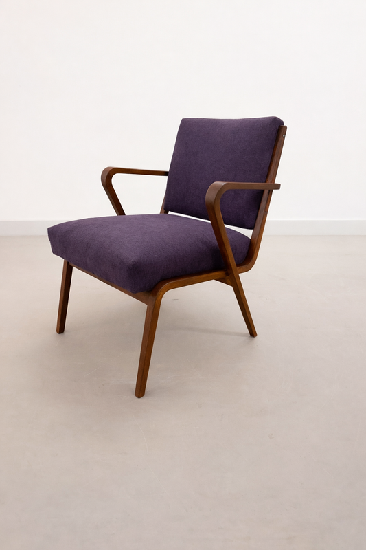 Hellerau Loungesessel nach Selman Selmanagić - DDR, 60er Jahre