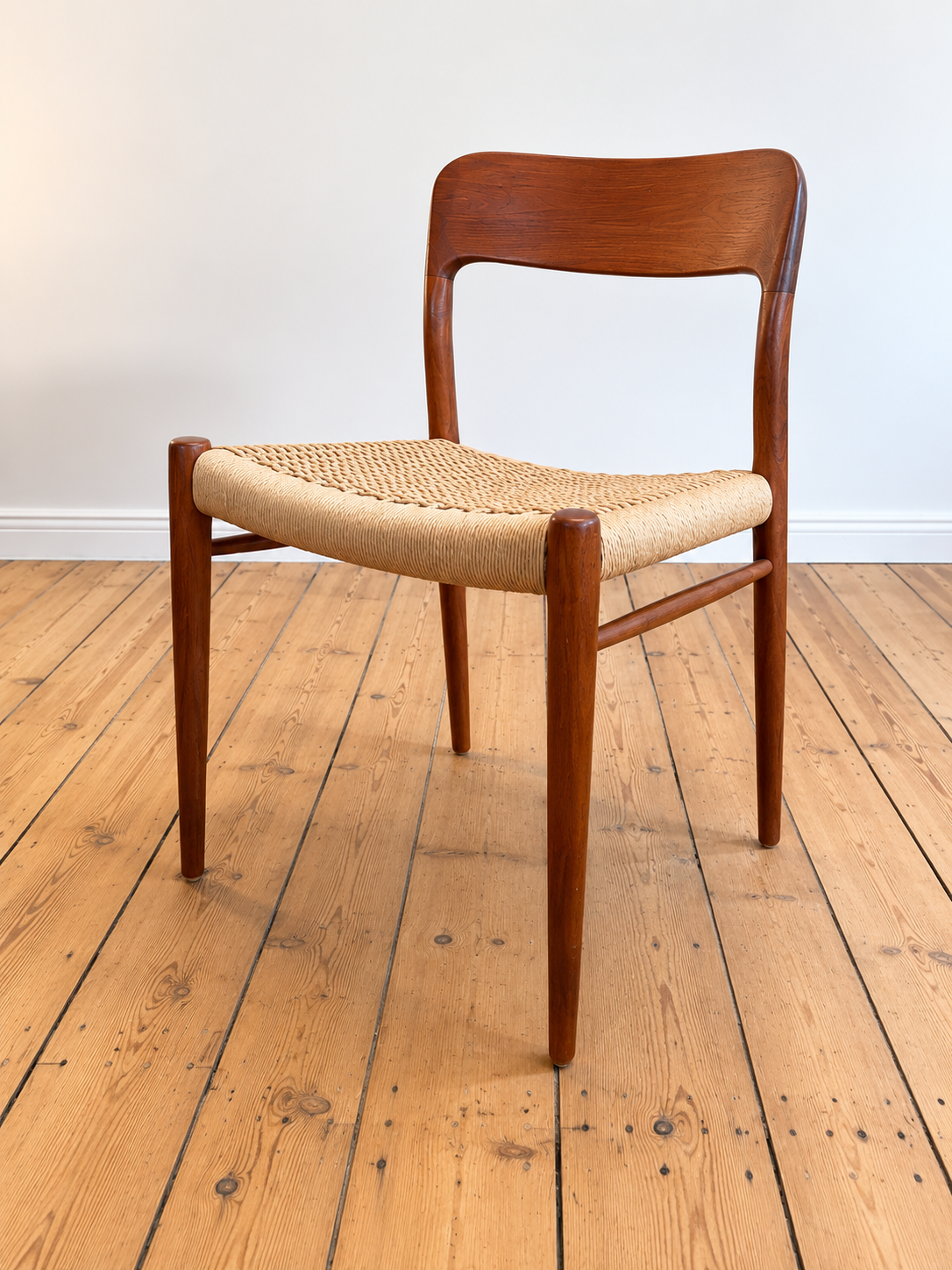 Niels Møller Teakholz Stuhl - Mid Century Design