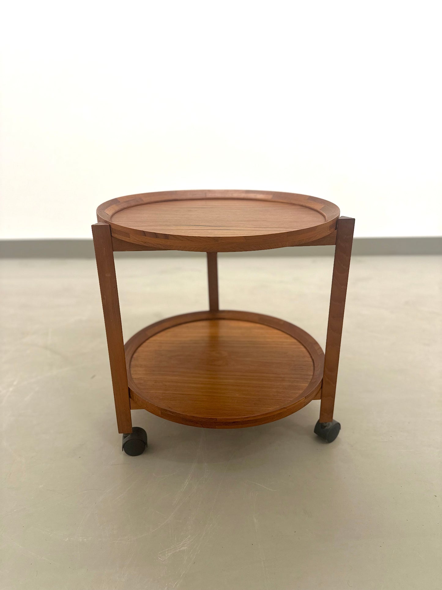 Teakholz Servierwagen von Sika Møbler - Dänemark, 70er Jahre
