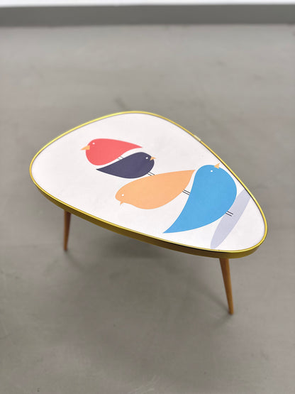 Nierentisch / Beistelltisch im Mid Century Stil