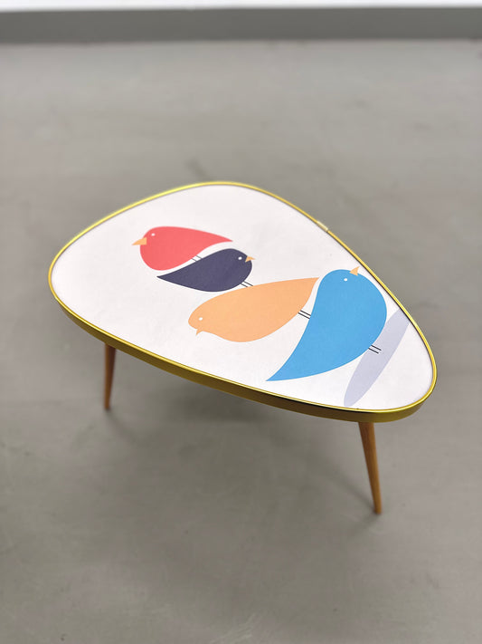 Nierentisch / Beistelltisch im Mid Century Stil