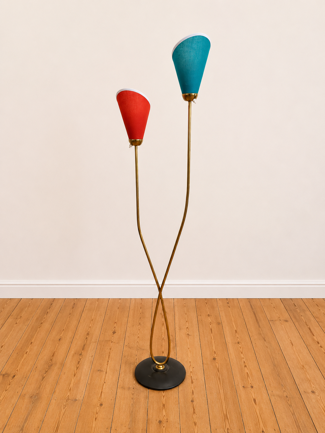 Tütenlampe im Mid Century Design - 60er Jahre