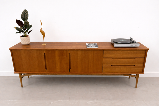 Mid Century Sideboard aus Teakholz - Dänemark, 60er/70er Jahre