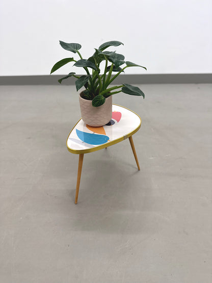 Nierentisch / Beistelltisch im Mid Century Stil