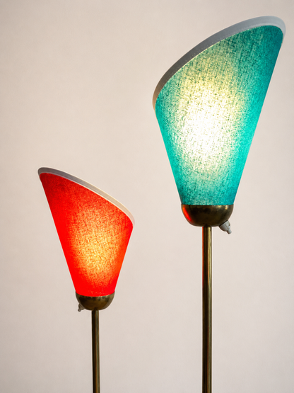 Tütenlampe im Mid Century Design - 60er Jahre